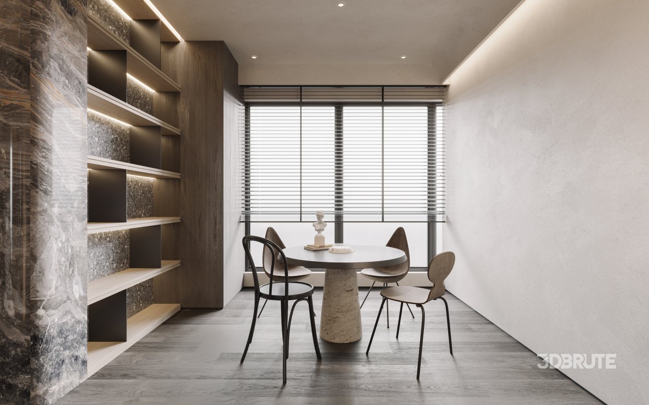 Living Room Dining Room Hallway Image 7