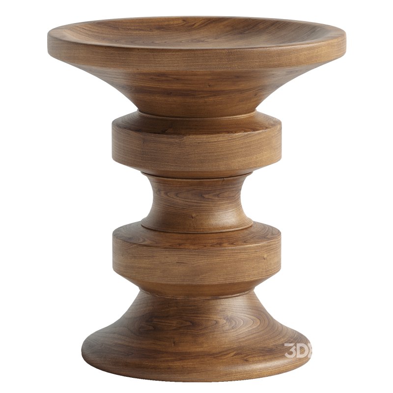 Eames Turned Stool Shape D Image 4