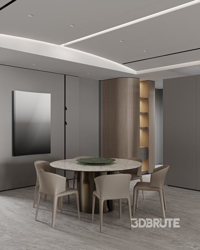 Living Room Dining Room Kitchen Image 9