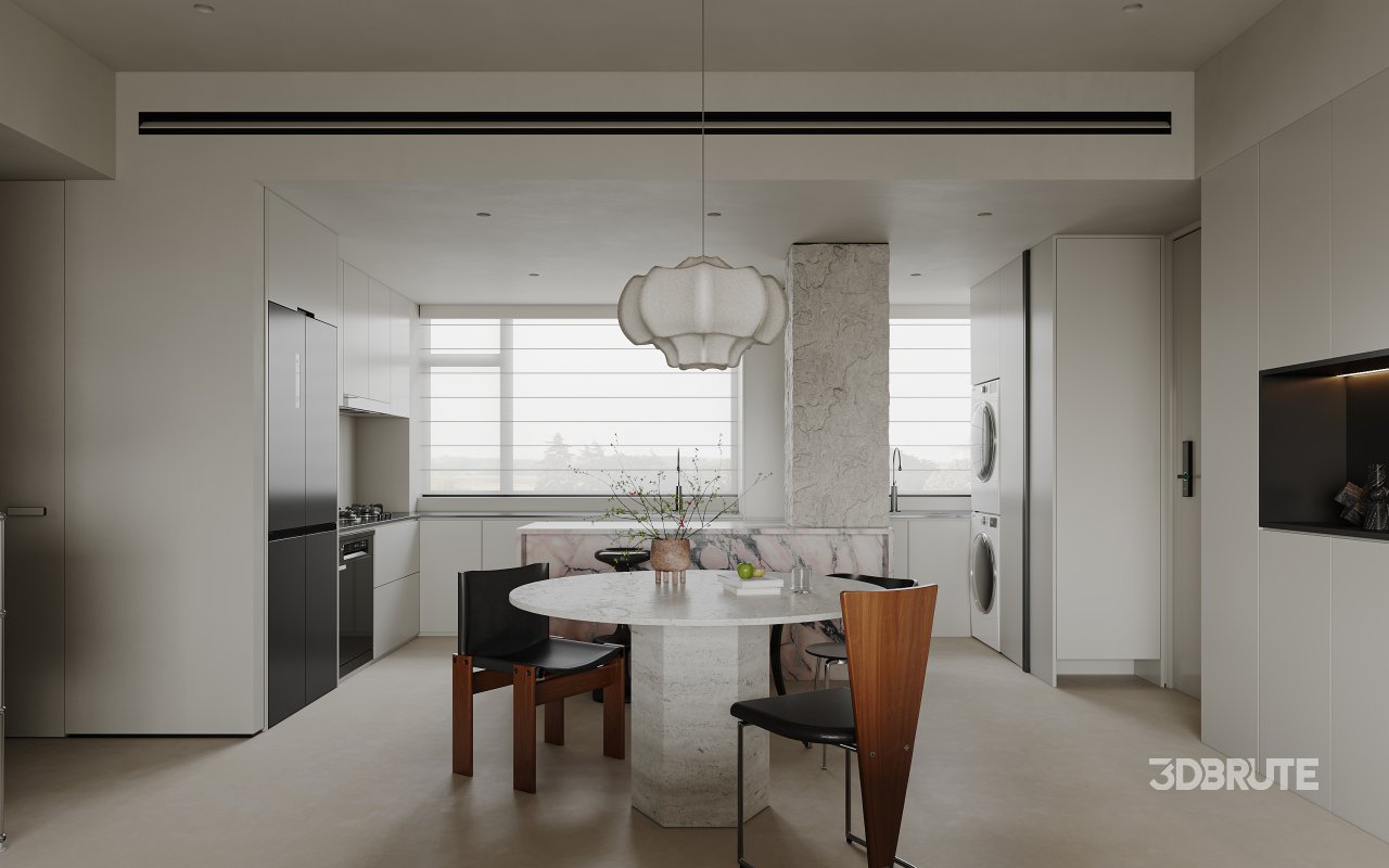 Living Room Dining Room Kitchen Bedroom Image 16