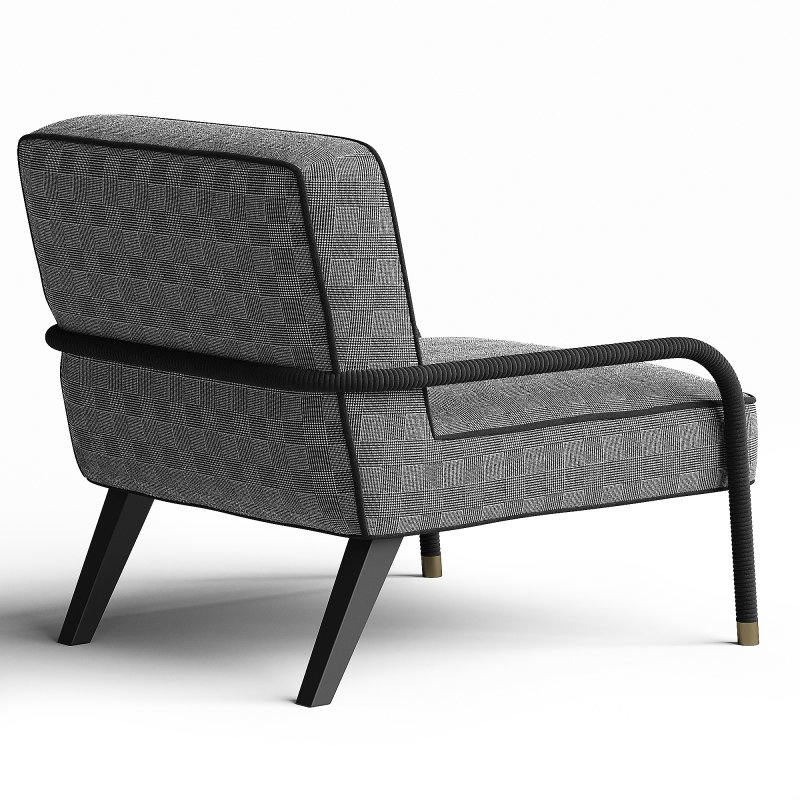 LOOP Armchair By Gianfranco Ferre Home Image 4