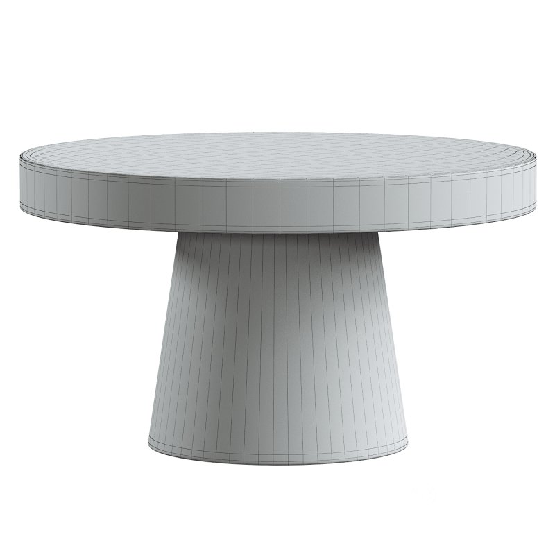 Prevelly Concrete Round Coffee Table Image 3