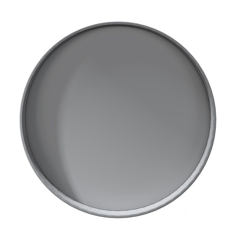 Semicircular Mirror Wall Decor Image 3