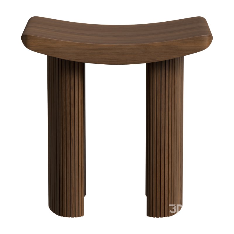 Mahogany stool Image 3