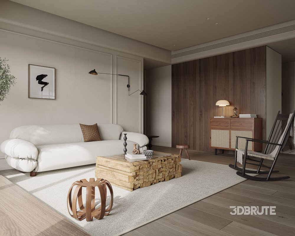 Living Room Dining Room Kitchen Image 3