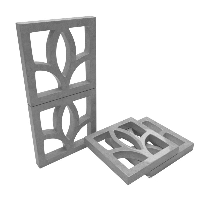 Breeze Block Wall Concrete Image 4