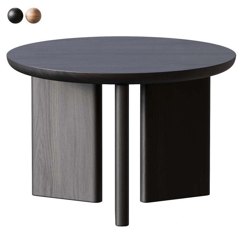 KWOKING Contemporary Solid Wood Coffee Table Image 3