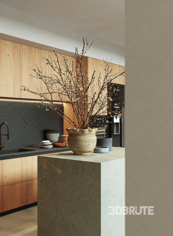 Living Room Dining Room Kitchen Image 9