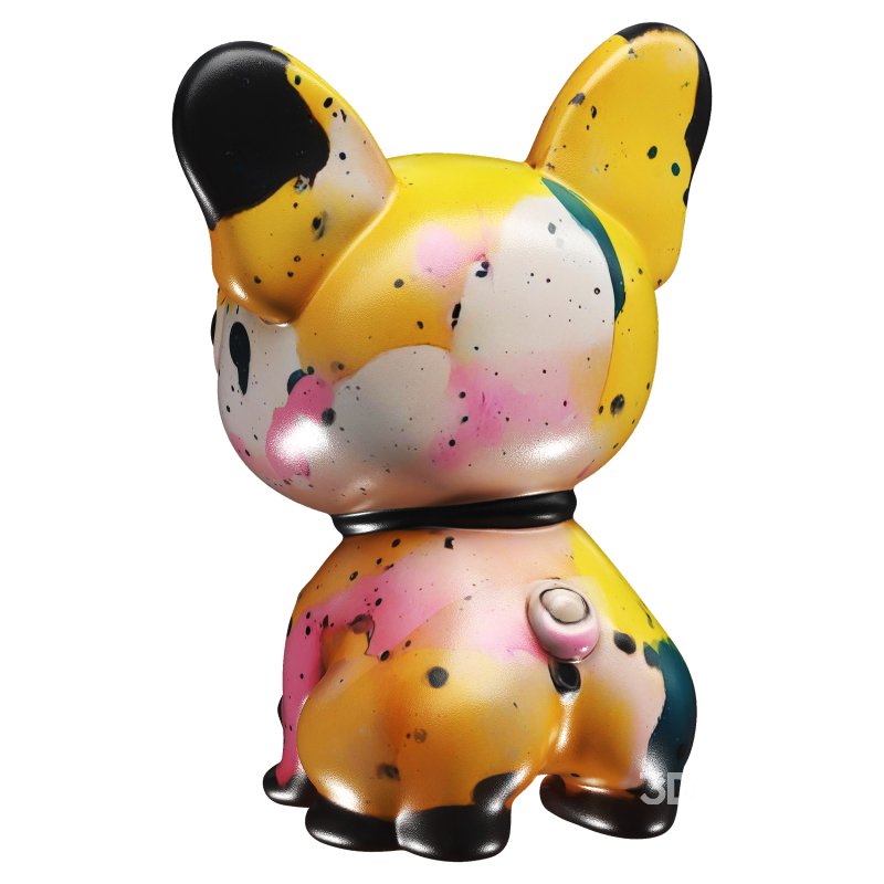 Dog Painting Image 6