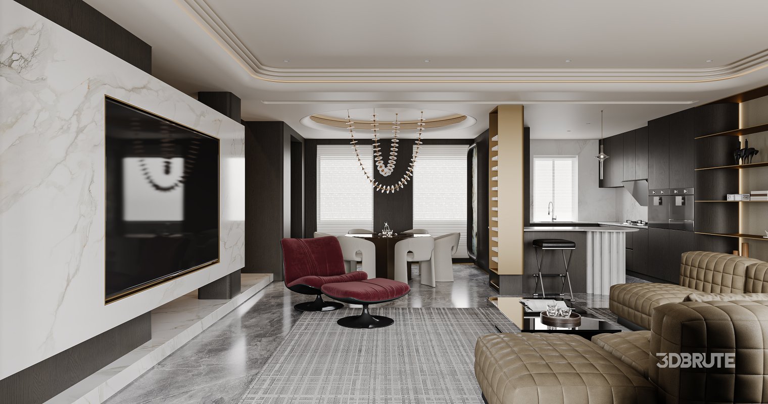 Living Room Dining Room Image 6