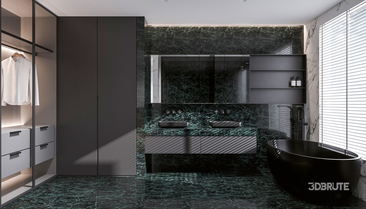 bedroom bathroom Image 2