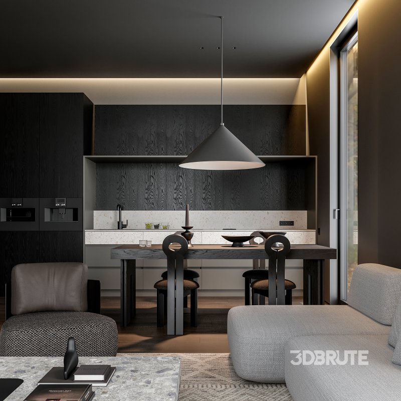 Living Room Dining Room Image 8