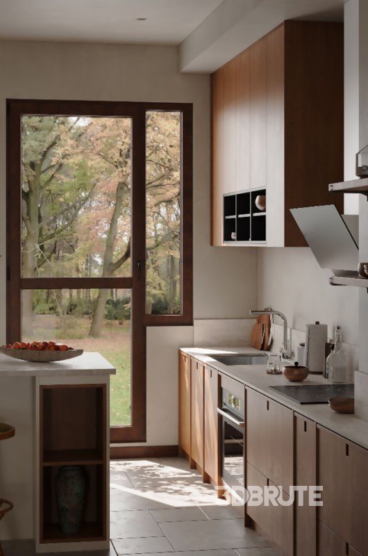 Living Room Dining Room Kitchen Image 13