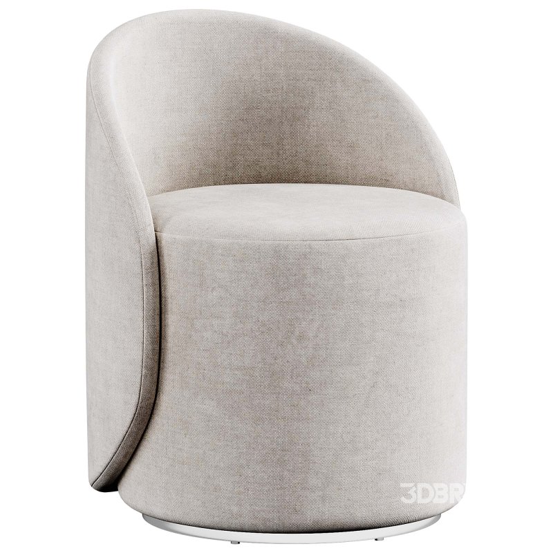 Nordic vanity stool by Charmydecor Image 5