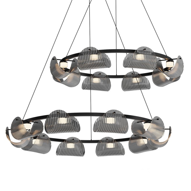 Curved Striped Glass Image 4