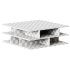 Mille-Feuille Coffee Table Black - Thumbnail 1