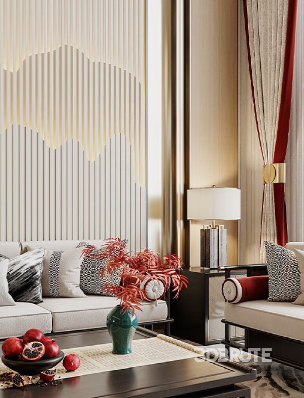 Chinese Living Room Dining Room Image 2