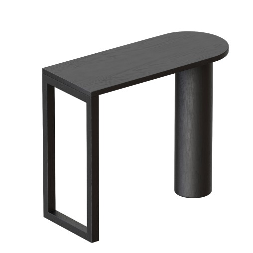 Industrial Double Pedestal Bar Table Free From Wood Bar Table for Living Room