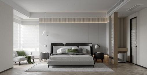 Bedroom interior scenes