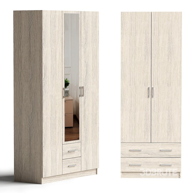 Wardrobe hinged harmony 2x-3x-4x-leaf Image 3