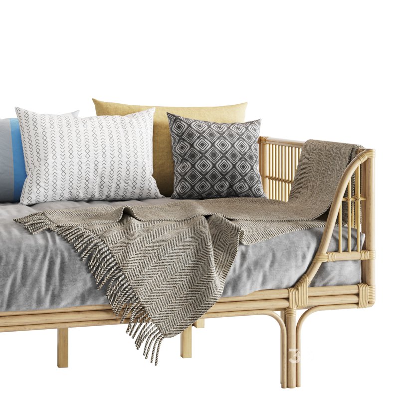 Honey_Rattan_Daybed_Frame Image 2
