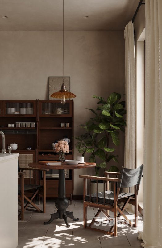 Living Room Dining Room Kitchen Image 8