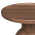Round walnut side table - Thumbnail 4