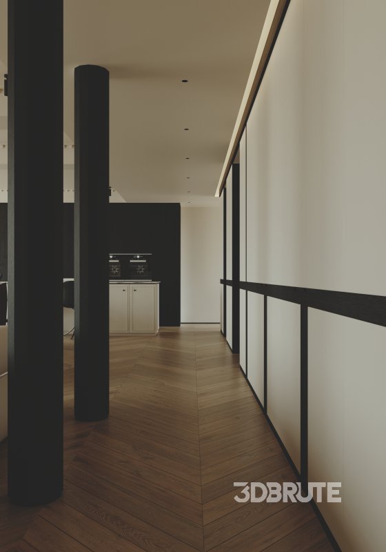 Living Room Dining Room Kitchen Image 2