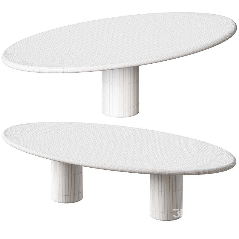 dining oval table Image 2