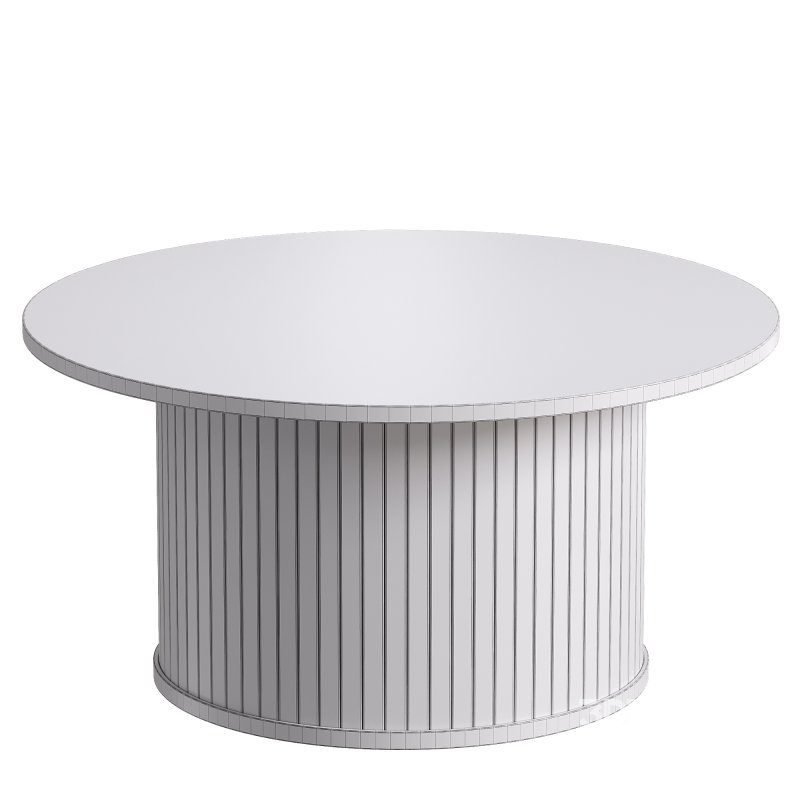 Hyde Natural Round Coffee Table Image 4