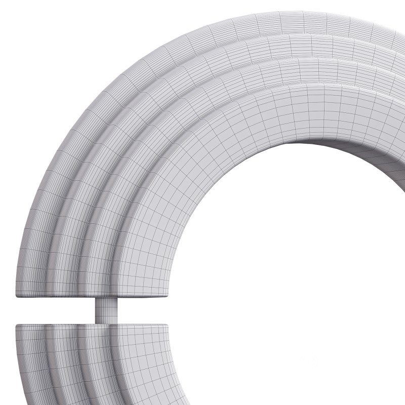 Black Radiator Pipe Flanges Aluminum Escutcheon Ring Plate Image 14