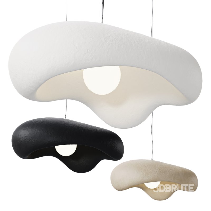 Japanese style Wabi-Sabi Pendant Light Image 4