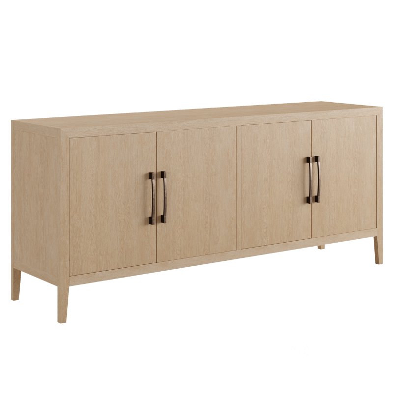 French Contemporary 4-door Sideboard Image 4