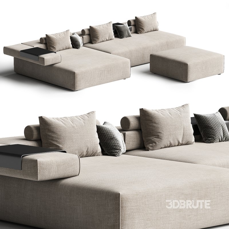 CINDER BLOCK modular sofa 1-2 Image 4