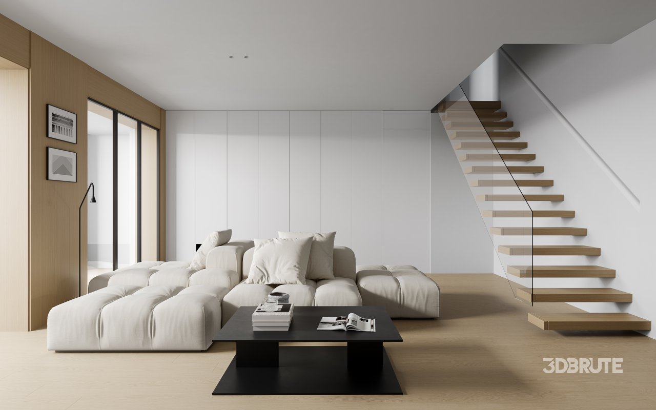 Living Room Dining Room Bedroom Bathroom Image 7