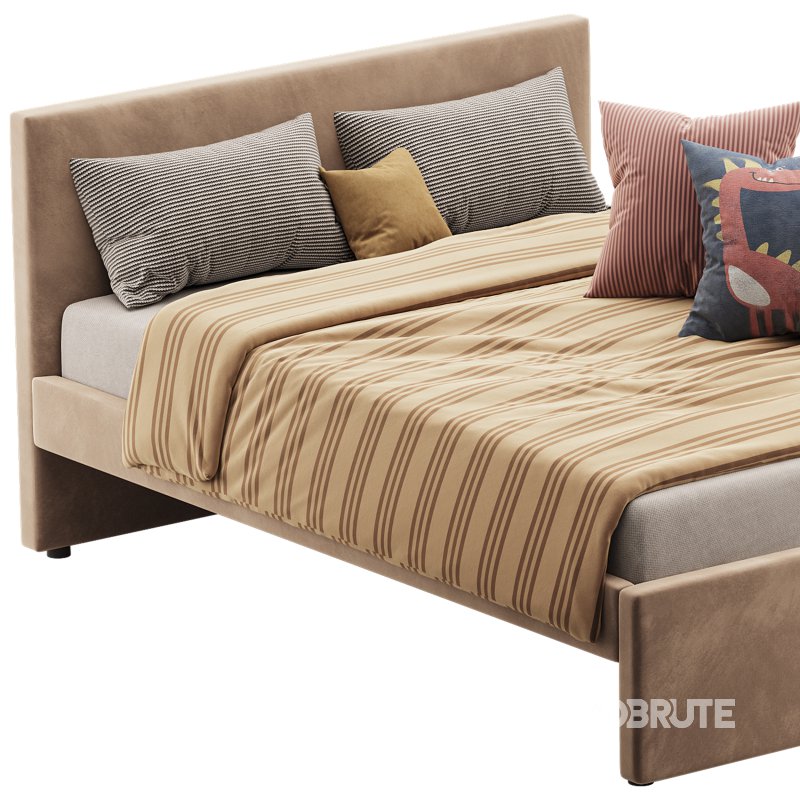 Upholstered bed frame Image 10