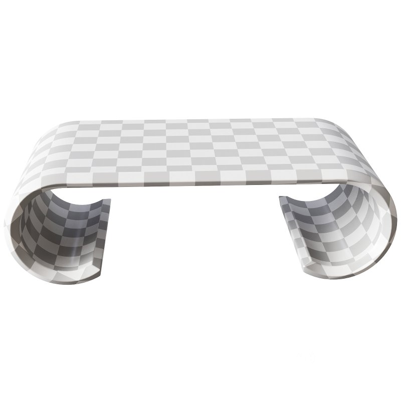 Elegant Karl Springer style coffee table Image 2