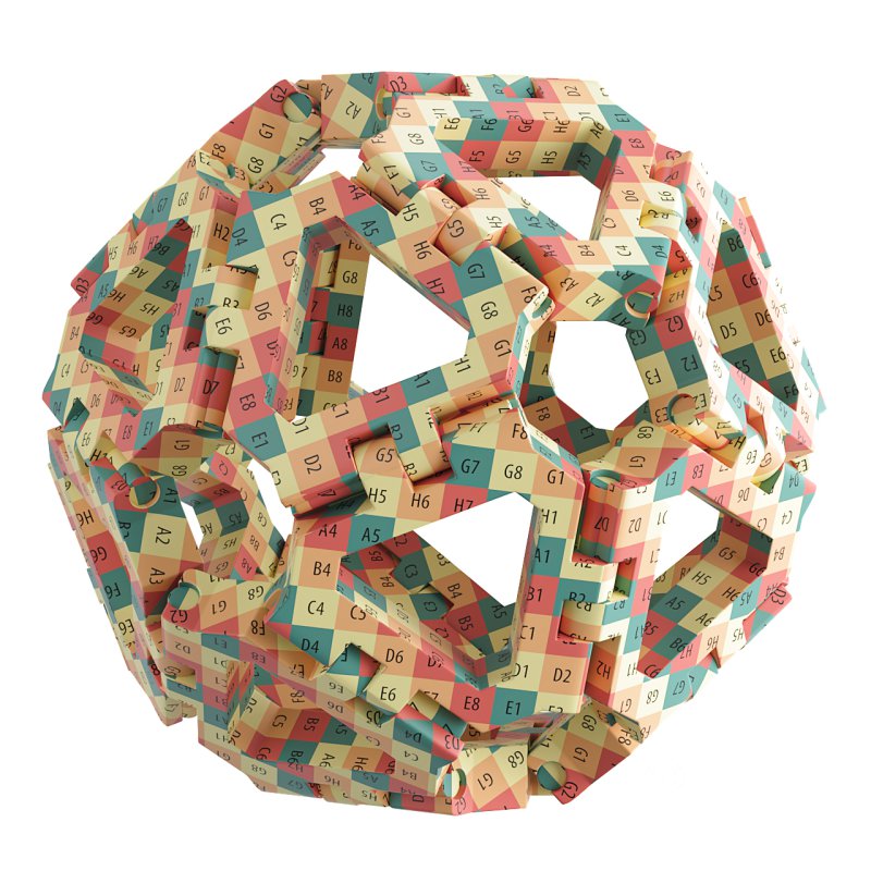 Geometric sculpture Icosahedron Image 2
