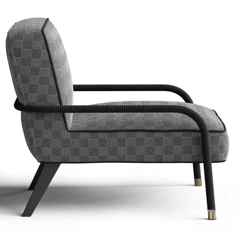LOOP Armchair By Gianfranco Ferre Home Image 3