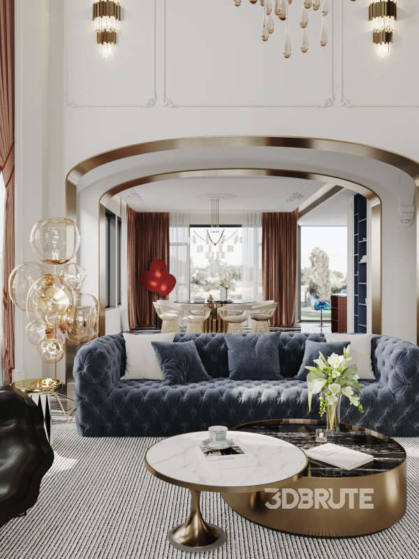 Living Room Dining Room Kitchen Hallway Image 22