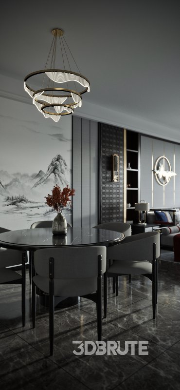 Chinese Living Room Dining Room Image 10