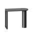 Industrial Double Pedestal Bar Table Free From Wood Bar Table for Living Room - Thumbnail 1