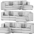 Meridiani Belmon Sofa - Thumbnail 3