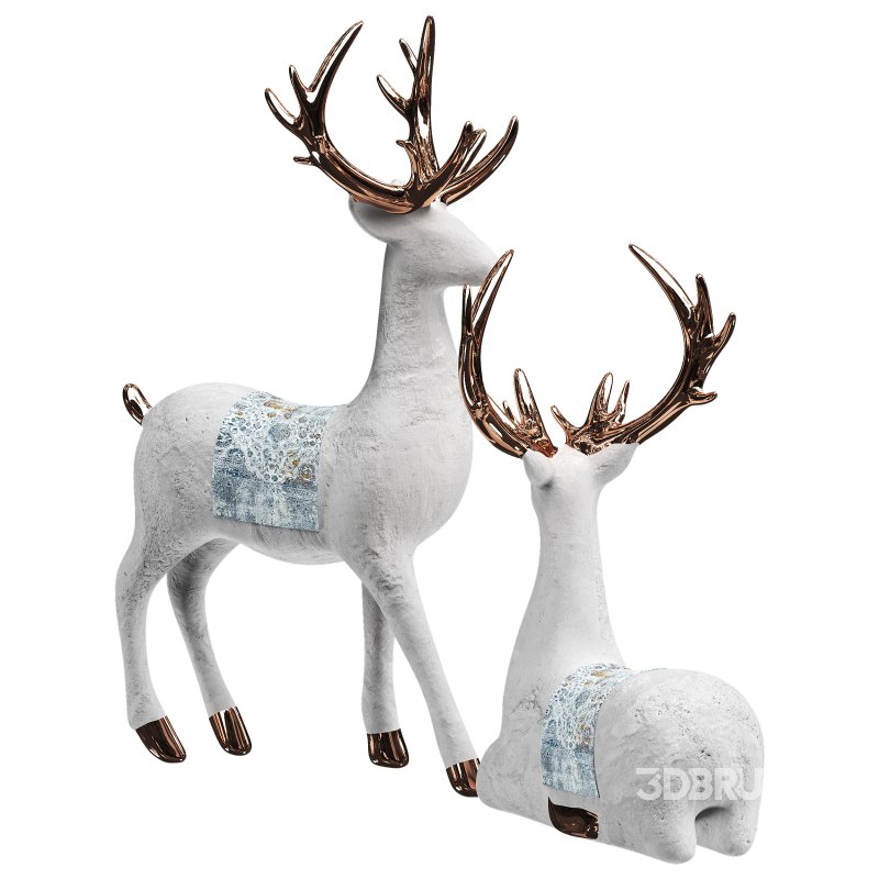 Deer Statues Image 6