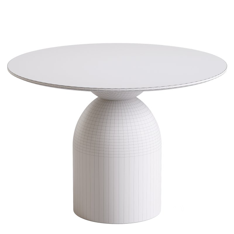 Sigrid Round Wood Dining Table Image 2