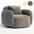 Giddings Swivel Chair, Knoll Camel - Thumbnail 1