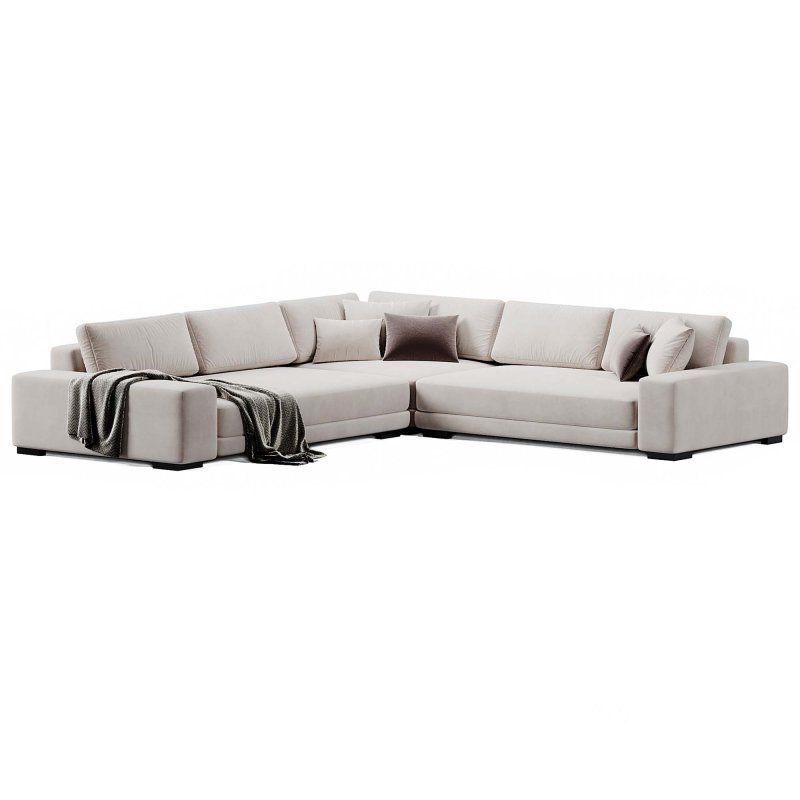 Horizon 3 L Shaped Sofa By Crateandbarrel Image 1