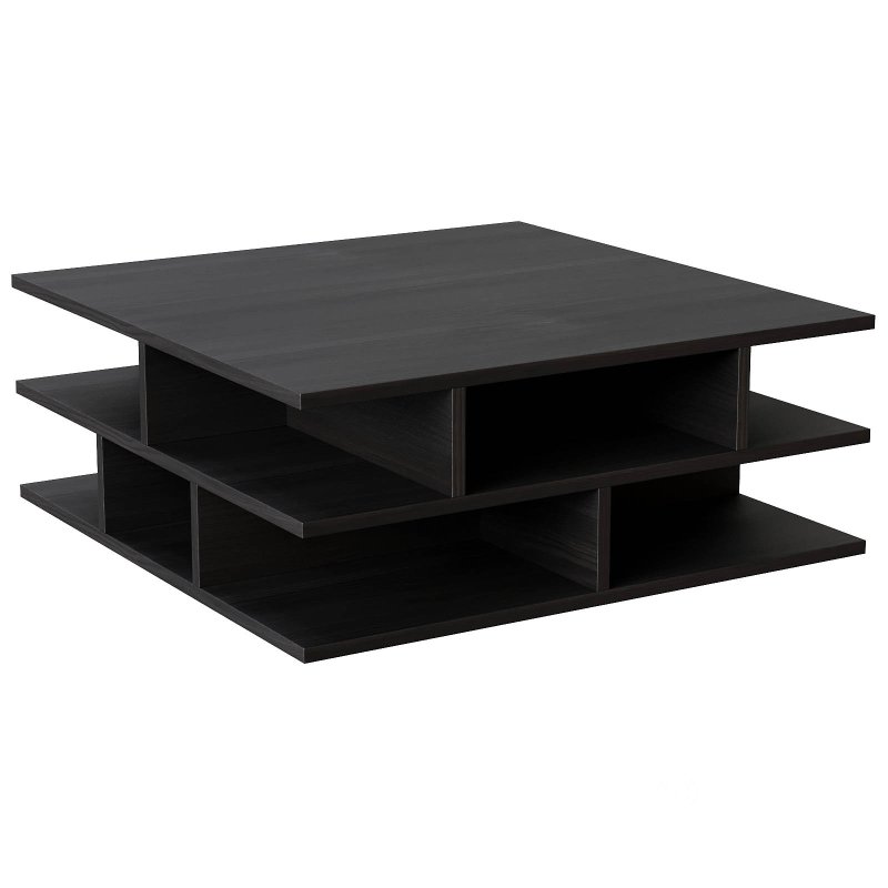 Mille-Feuille Coffee Table Black Image 5