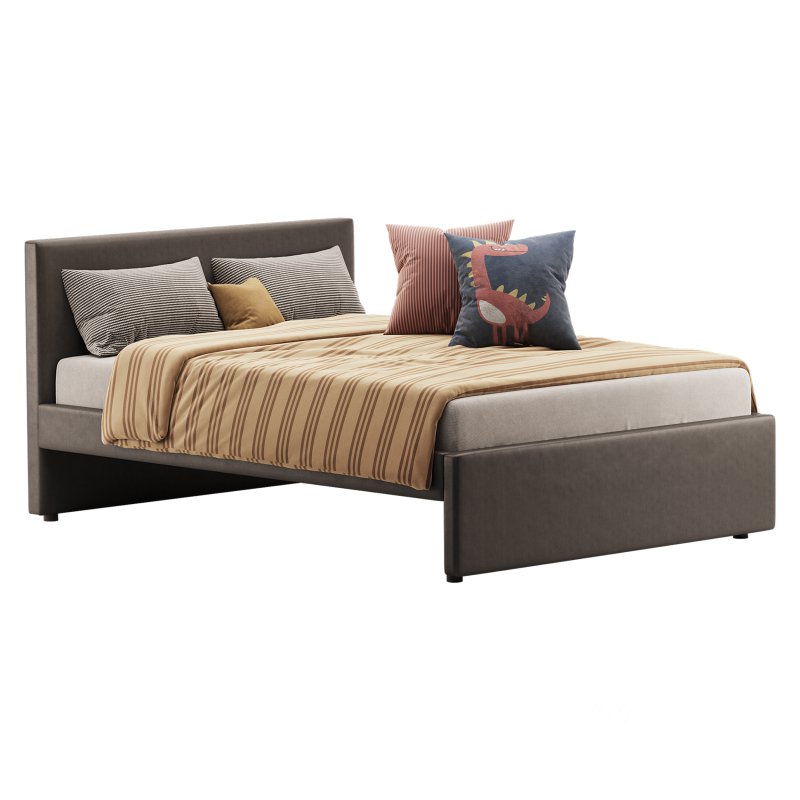 Upholstered bed frame Image 4