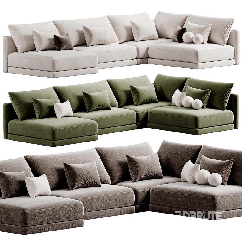 Katarina Corner Couch Sofa By Blanche Image 5